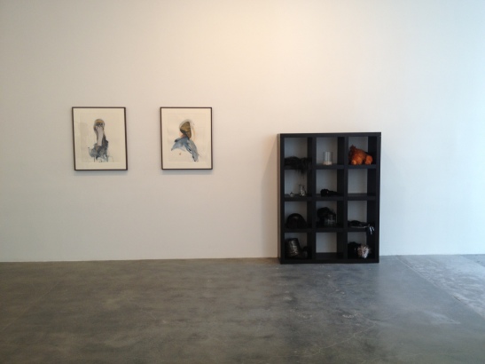 Marcia Kure, installation view at Susan Inglett Gallery, NYC. Image courtesy of Erin Dziedzic